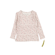 The Printed Long Sleeve Tee - Dusty Mauve Floral