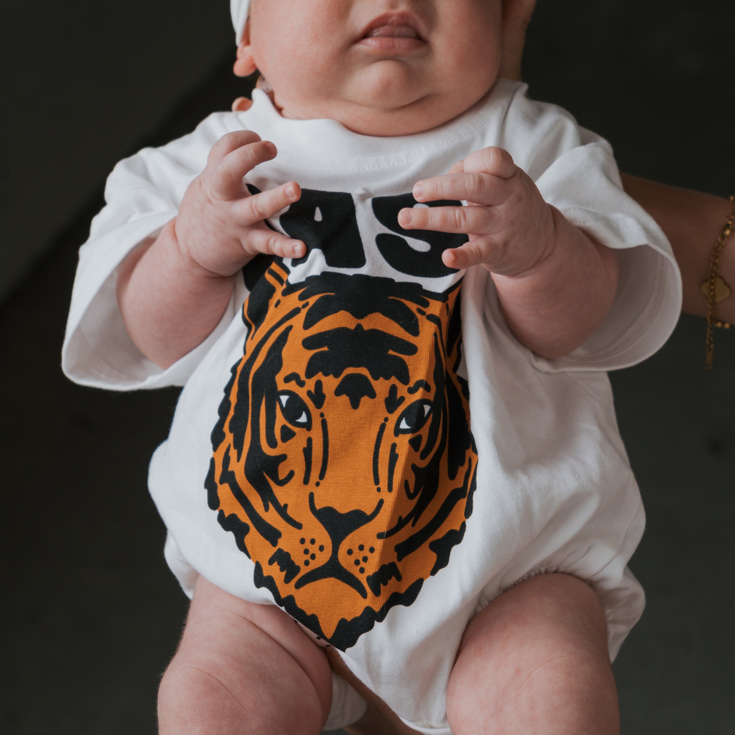 Short Sleeve Romper | Easy Tiger