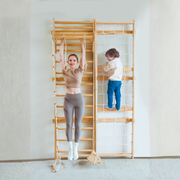Neem | Swedish Ladder & Rope Wall - 79" Height