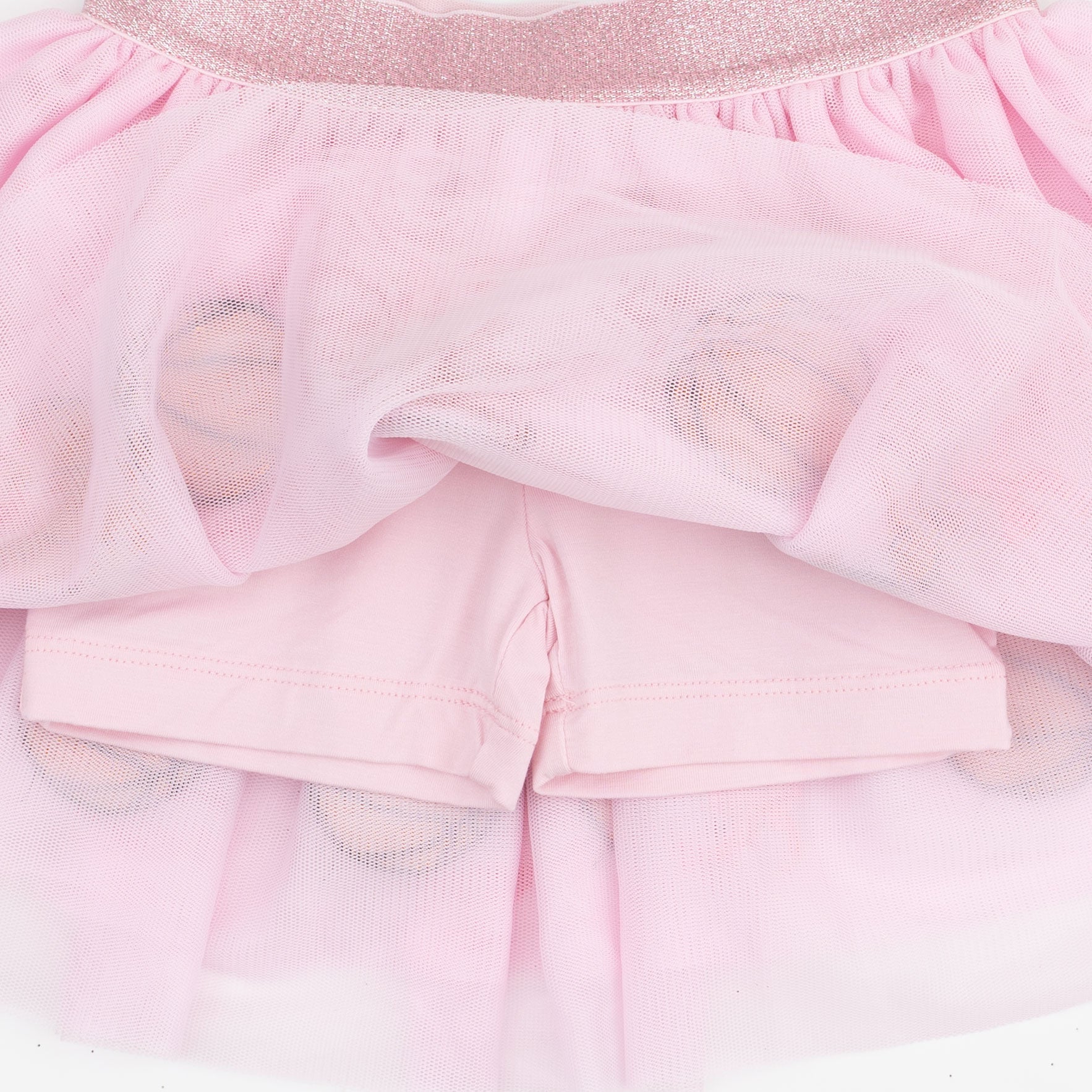 Basketball Pink - Tutu Skirt with Bike Shorts