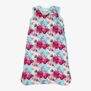 Floral Magenta Aqua Splash Sleep Bag 1.0 TOG