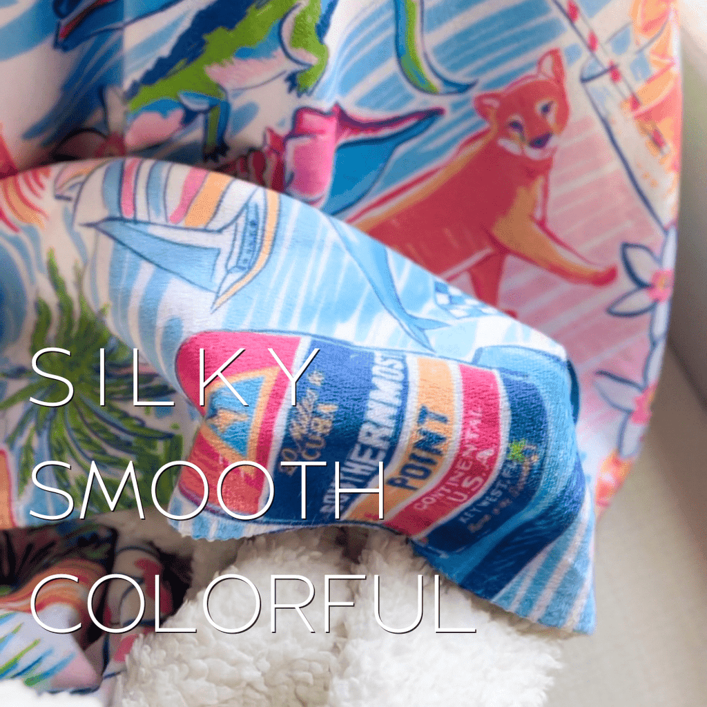 Florida Plush Throw Blanket 60x80 Soft Hometown Home Accent