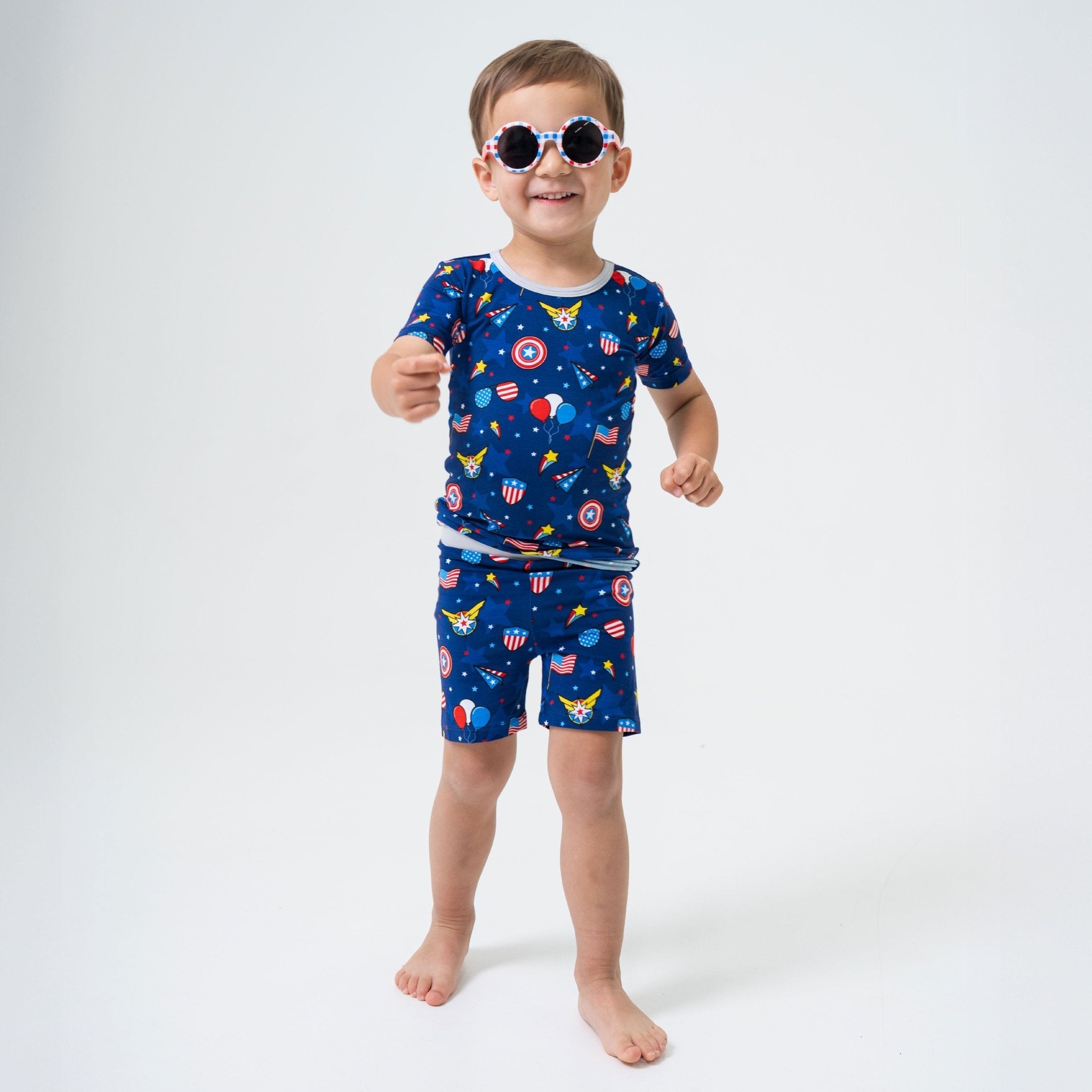 Freedom Flyers Short Sleeve Pajamas