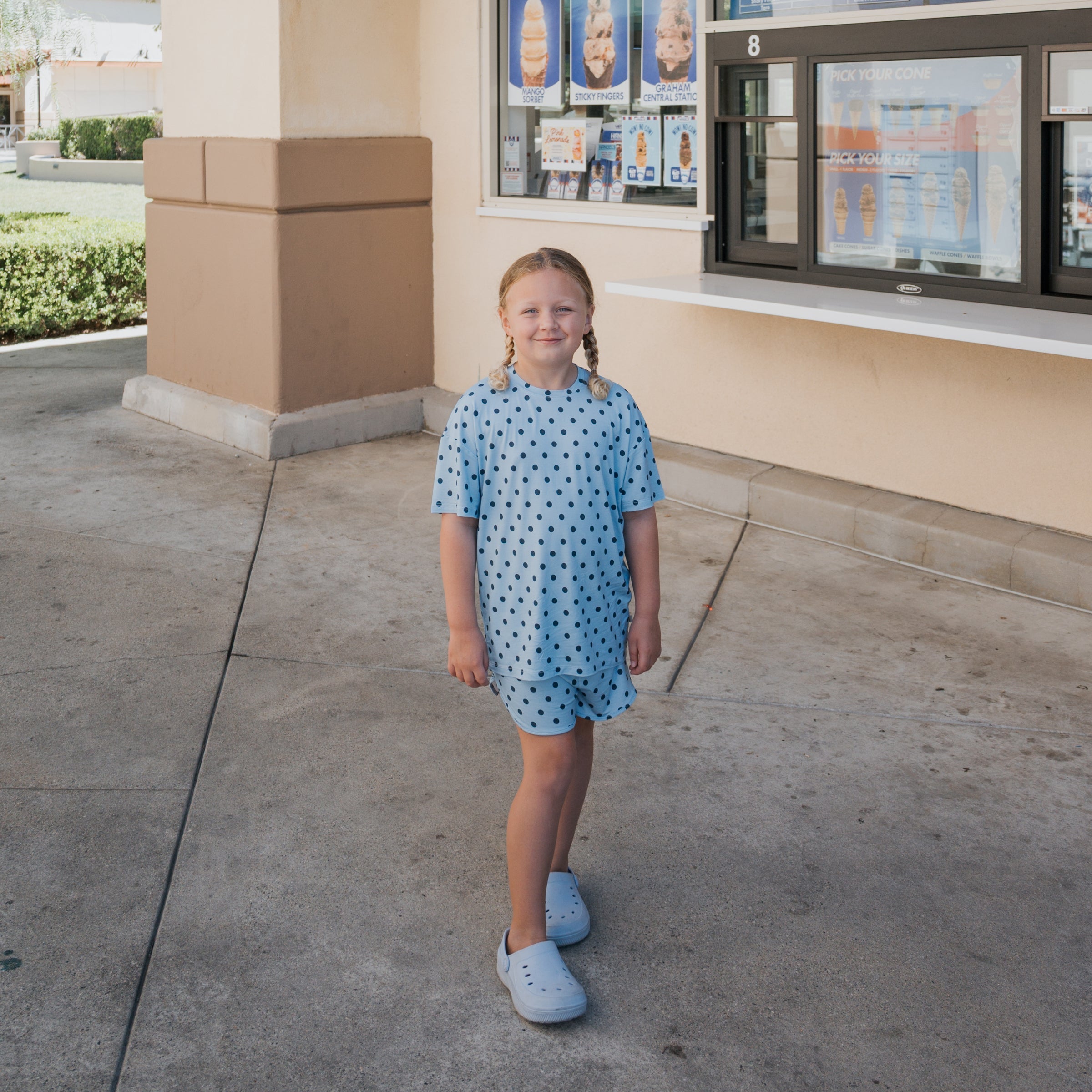 Girl's Bamboo Short Set | Sully
