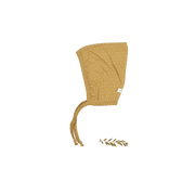 The Printed Pixie Bonnet - Golden Dot