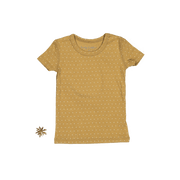 The Printed Short Sleeve Tee - Golden Dot