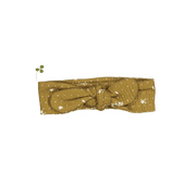 The Printed Headband  - Golden Floral