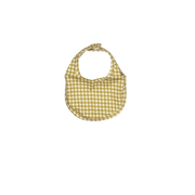 The Printed Bib - Golden Gingham
