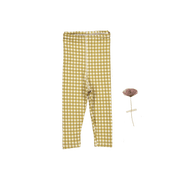 The Printed Legging - Golden Gingham
