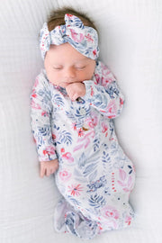 Stroller Society Newborn Gowns and Hat Set with Headband - Bloom