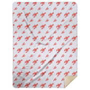 Heads or Tails Plush Throw Blanket
