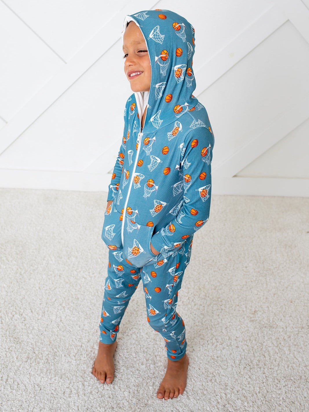 Hoops Zipper Hoodie