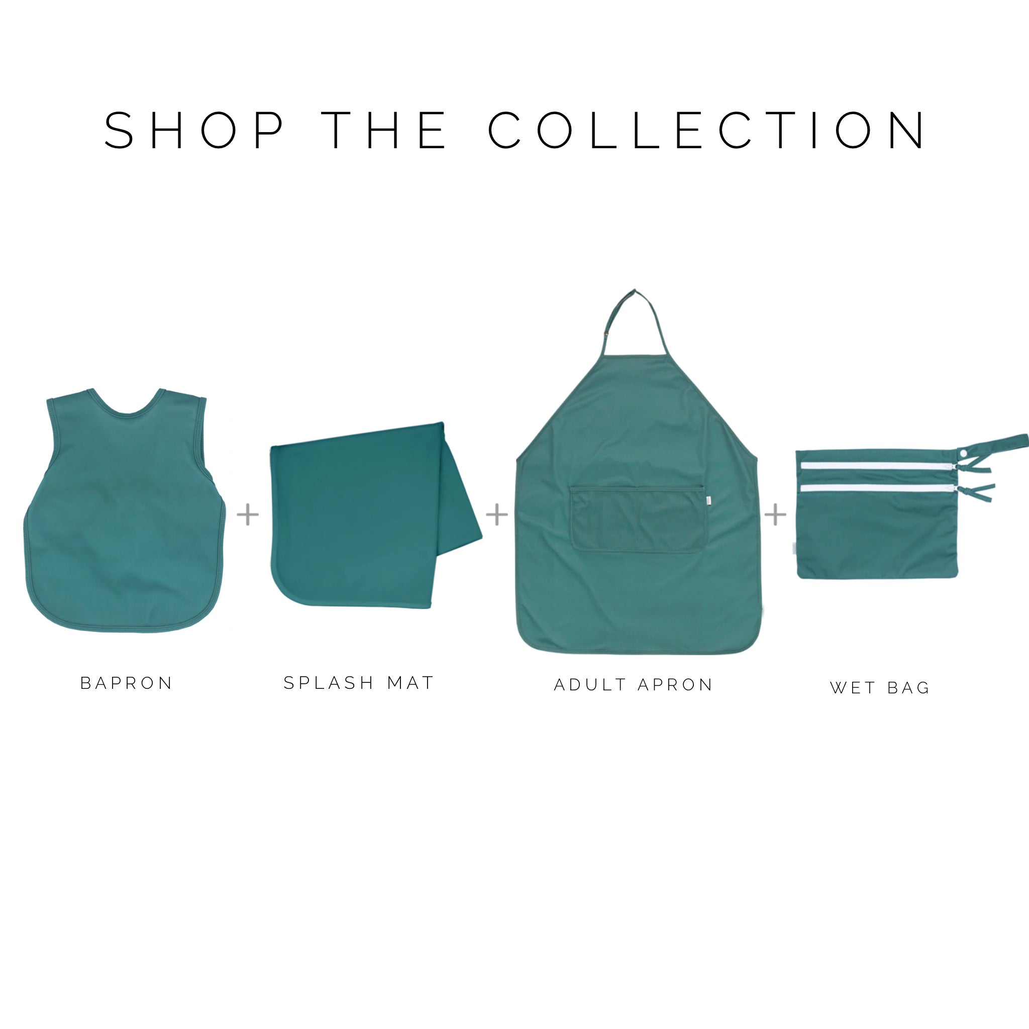 Solid Pine Minimalist Apron - fits sizes youth small through adult 2XL