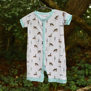 Fawn | Short Snap Romper