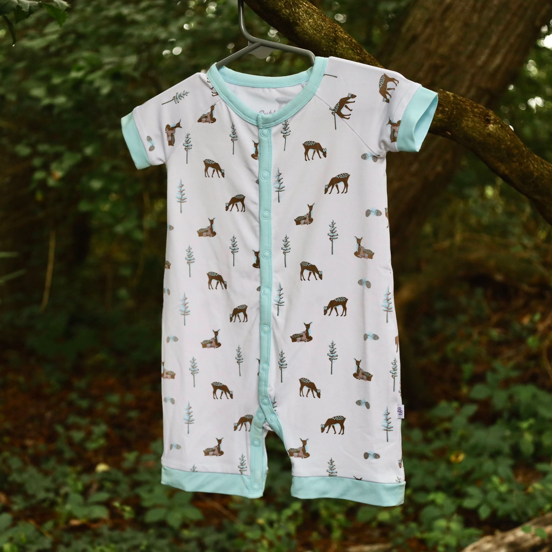 Fawn | Short Snap Romper