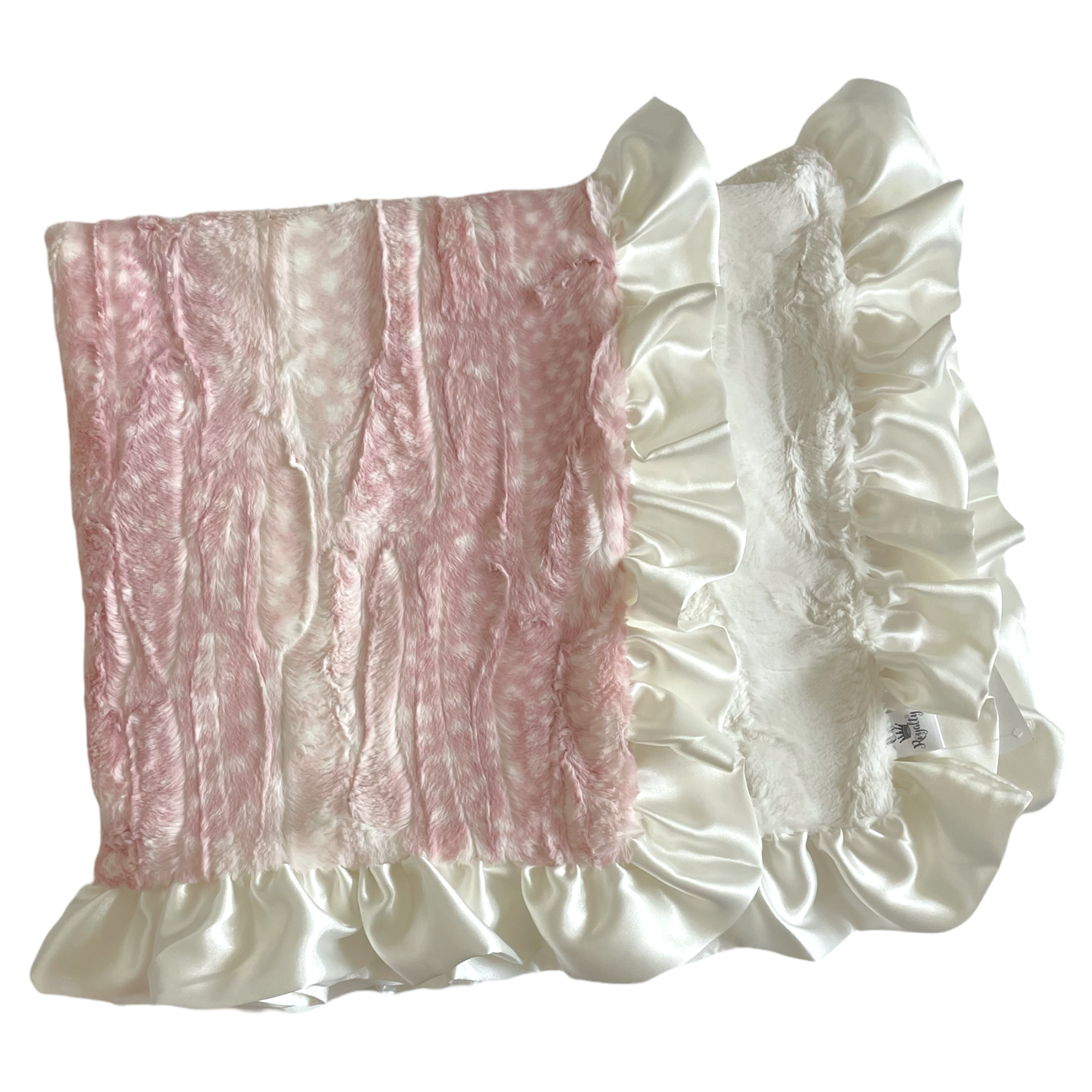 Sweet Pink Fawn | Luxe Cuddle Blanket