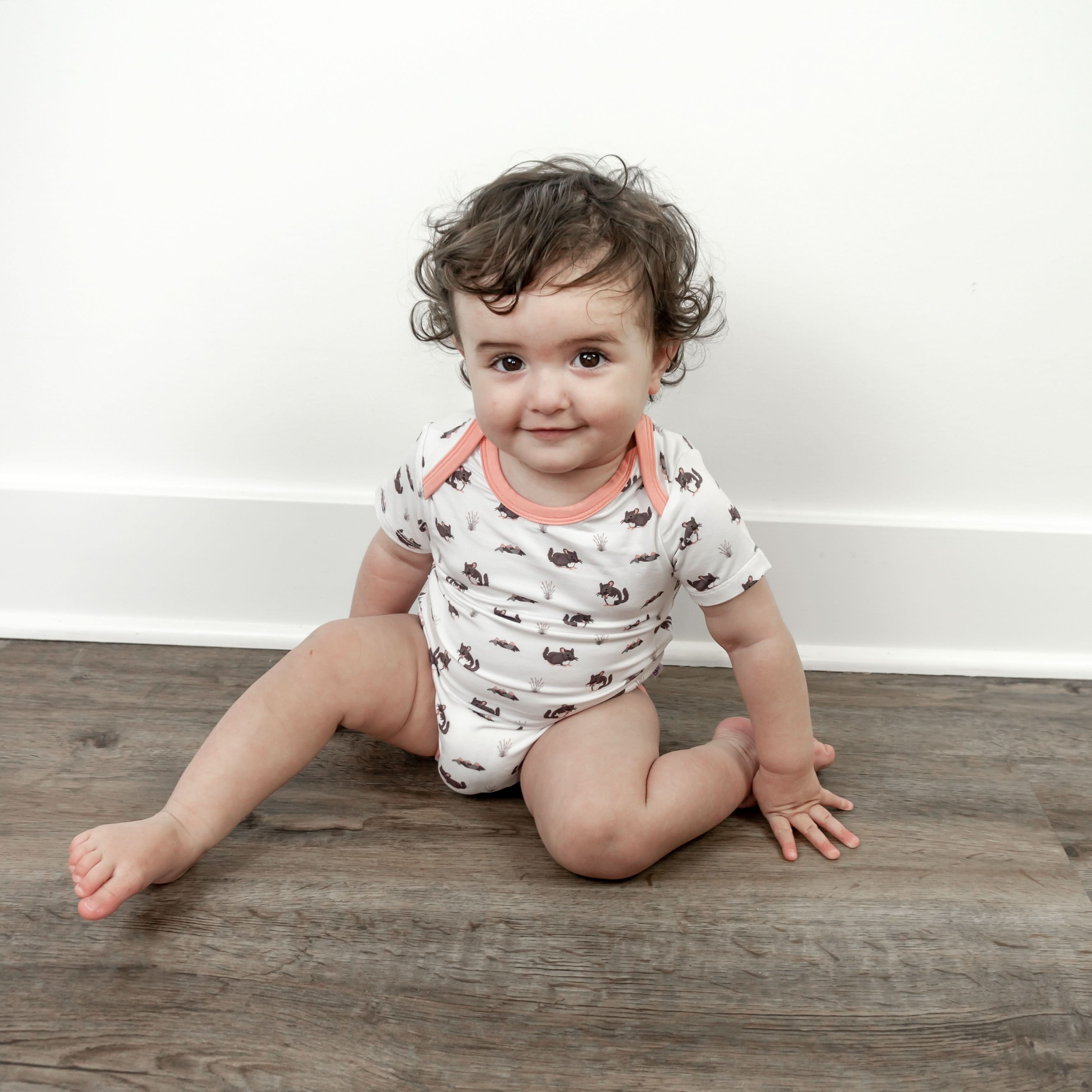 Chinchilla | Short Sleeve Bodysuit