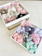 Pearl Ruffled Headband