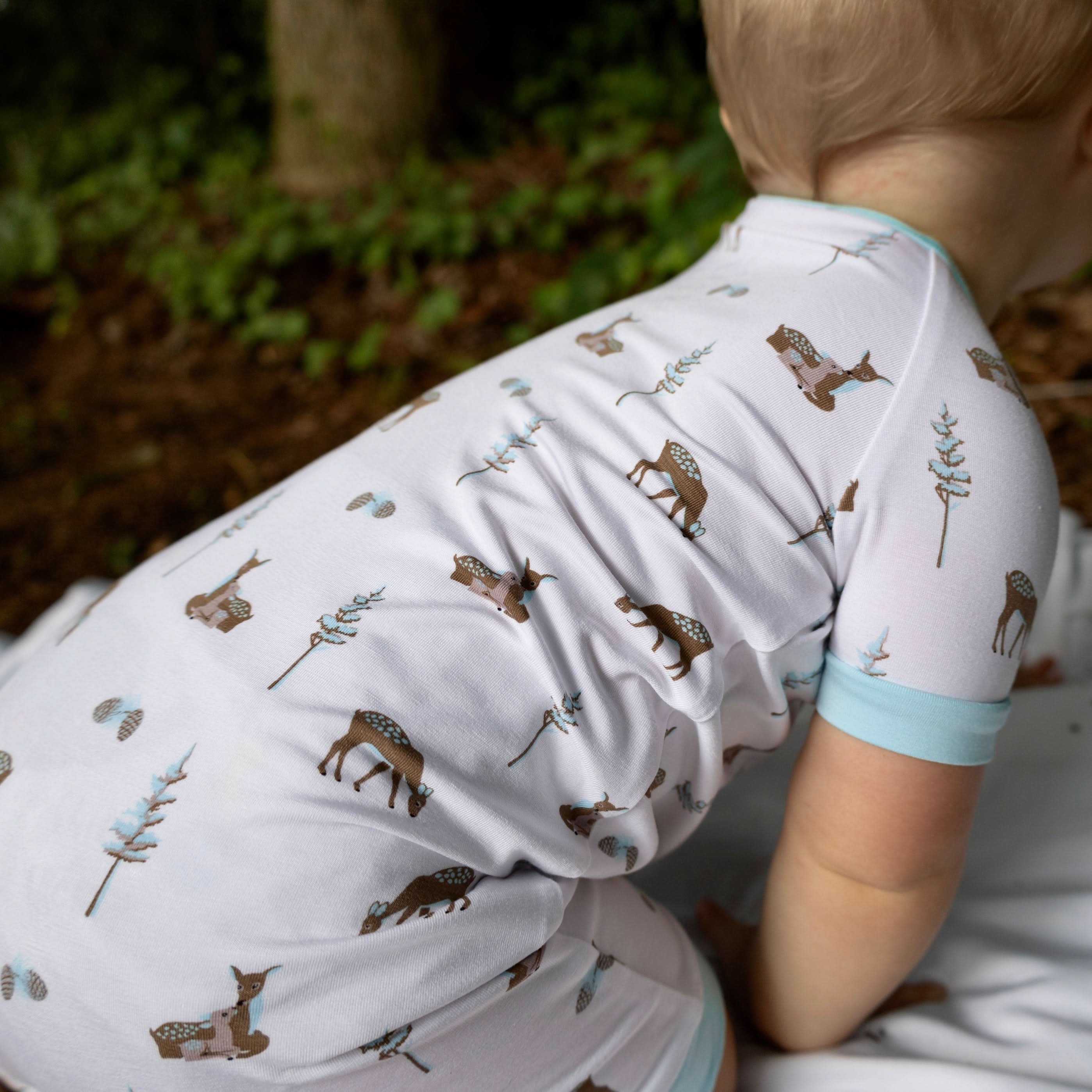 Fawn | Short Snap Romper