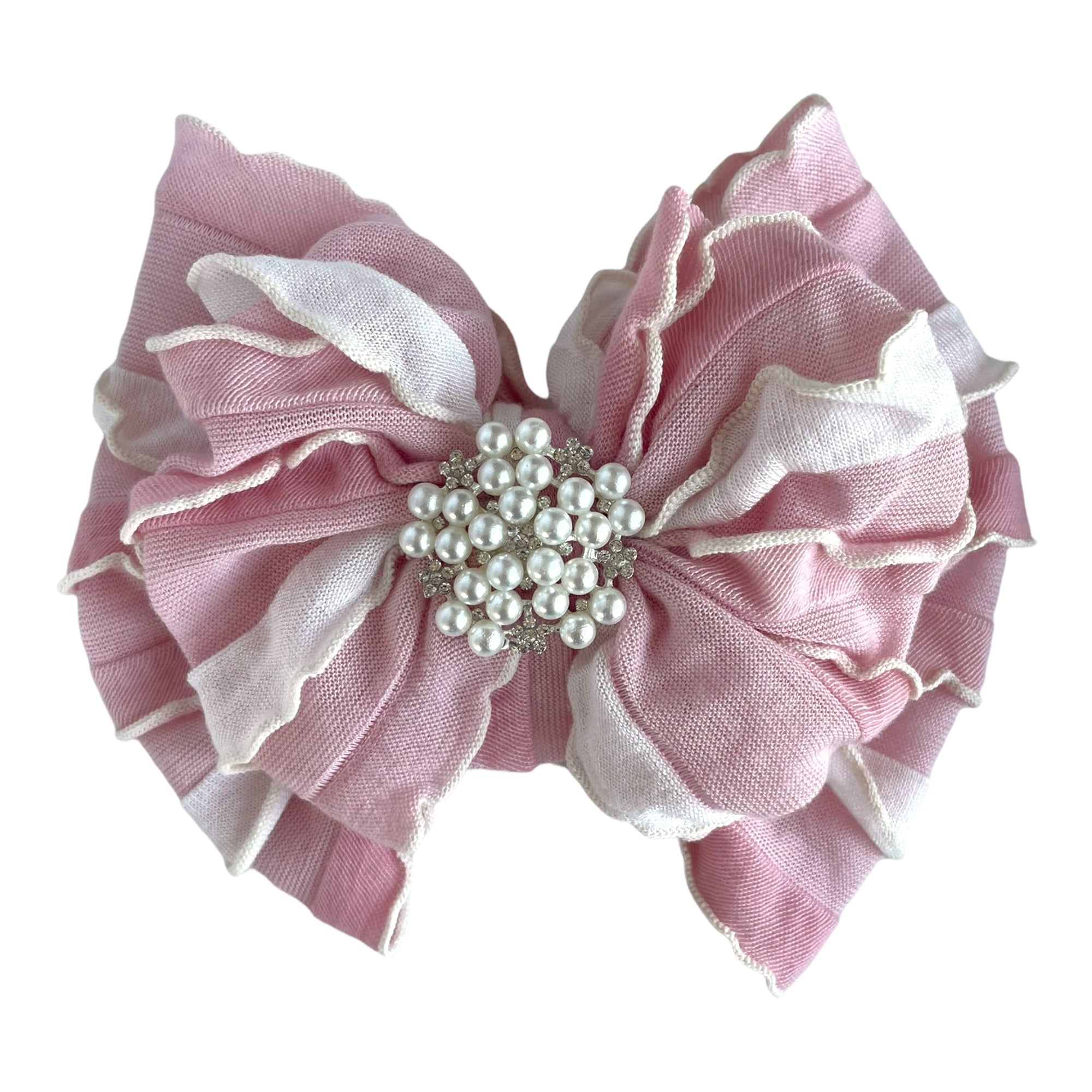 Pearl Ruffled Headband