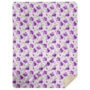 Iris Plush Throw Blanket 60x80 Soft Hometown Home Accent