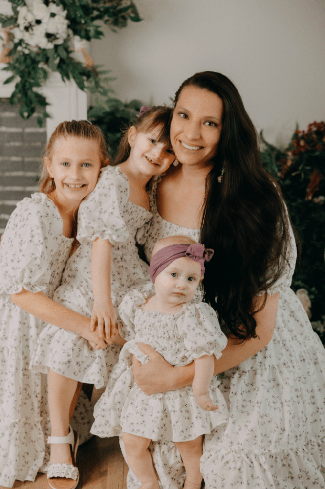 Katherine Dress - Lavender Floral