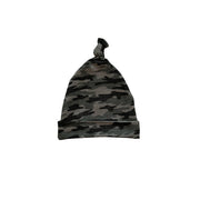 Camo Bamboo Knot Hat | Newborn Baby Hat