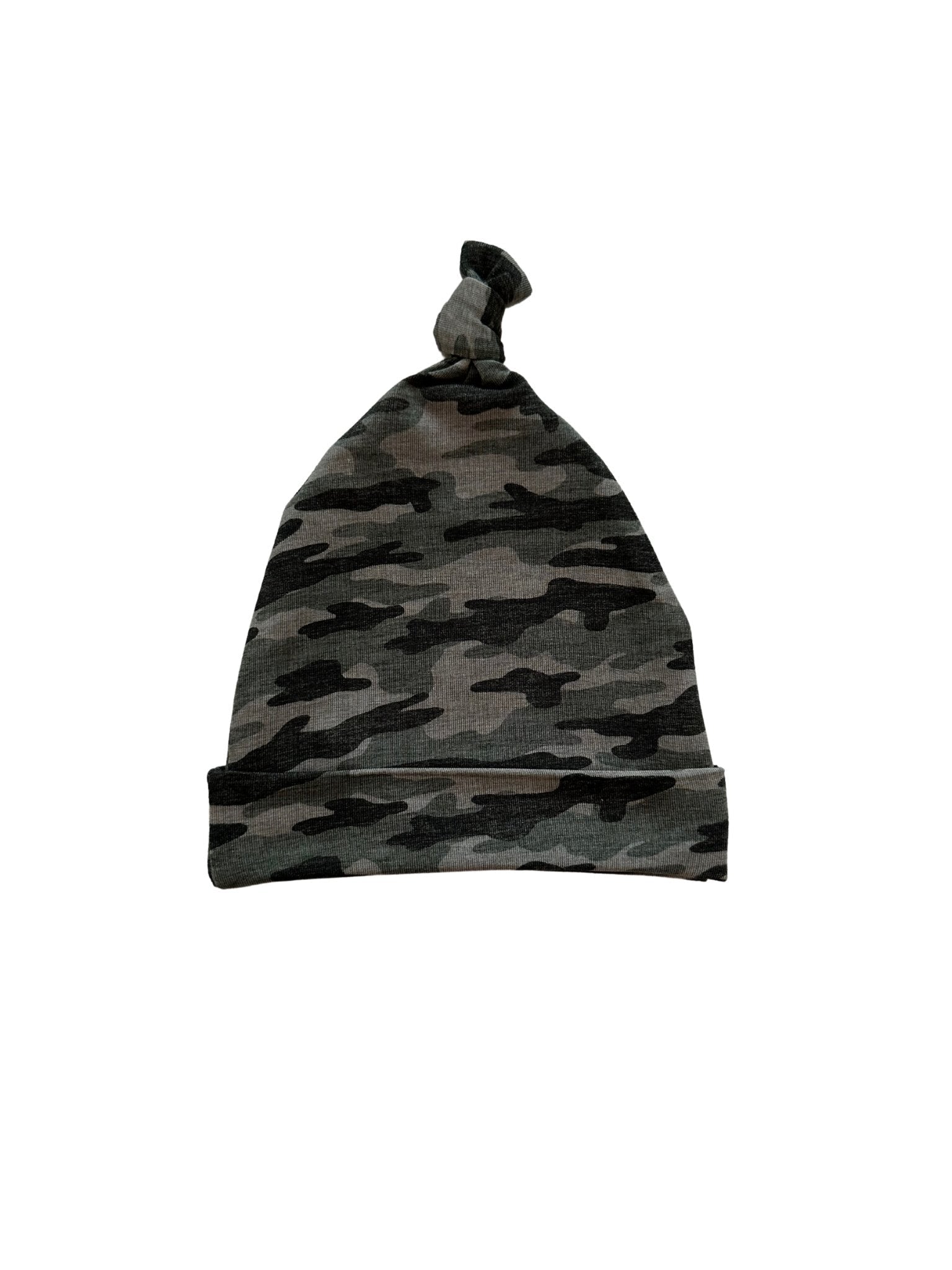 Bamboo Knotted Baby Gown - Camo