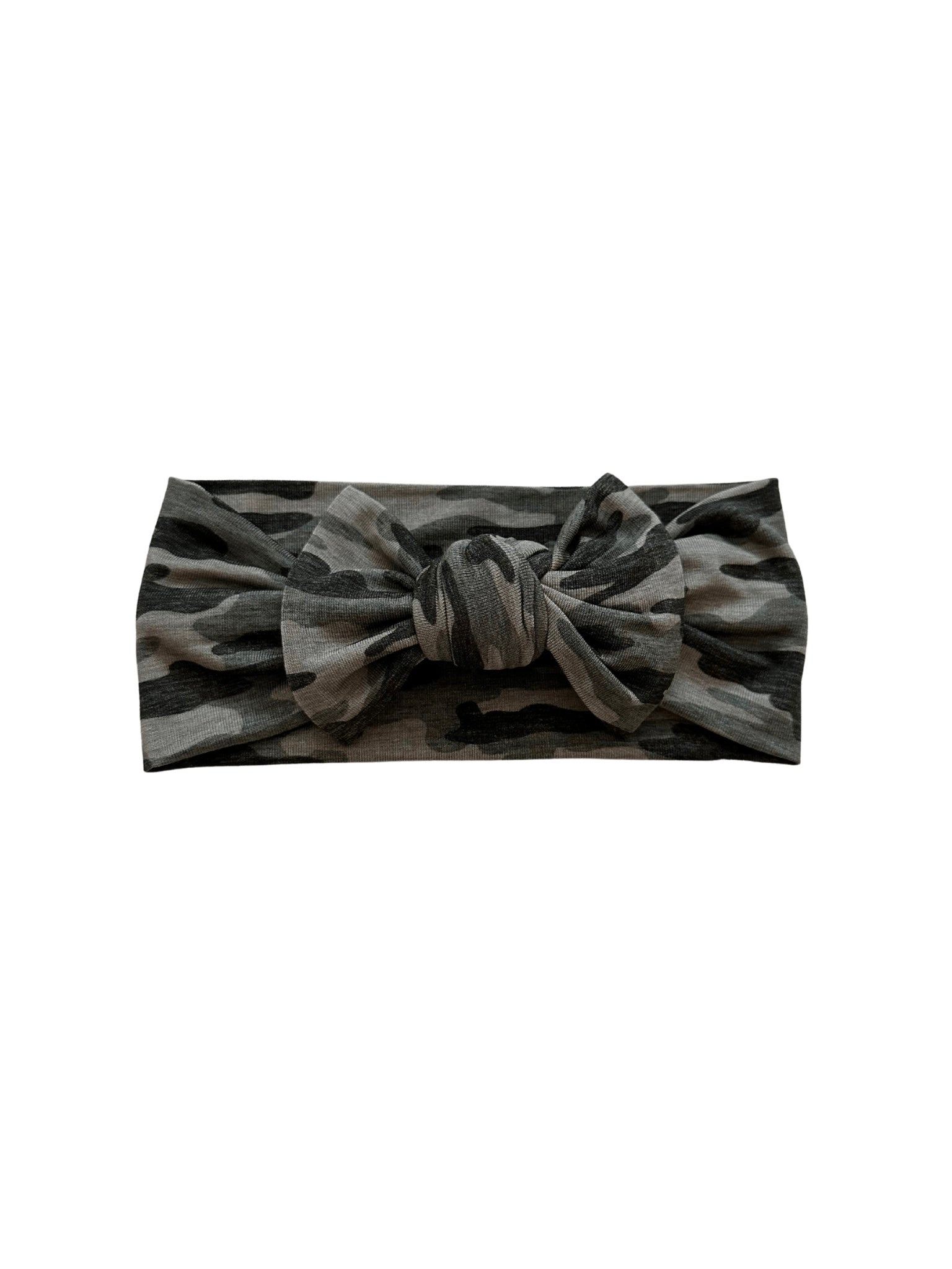 Bamboo Knotted Baby Gown - Camo