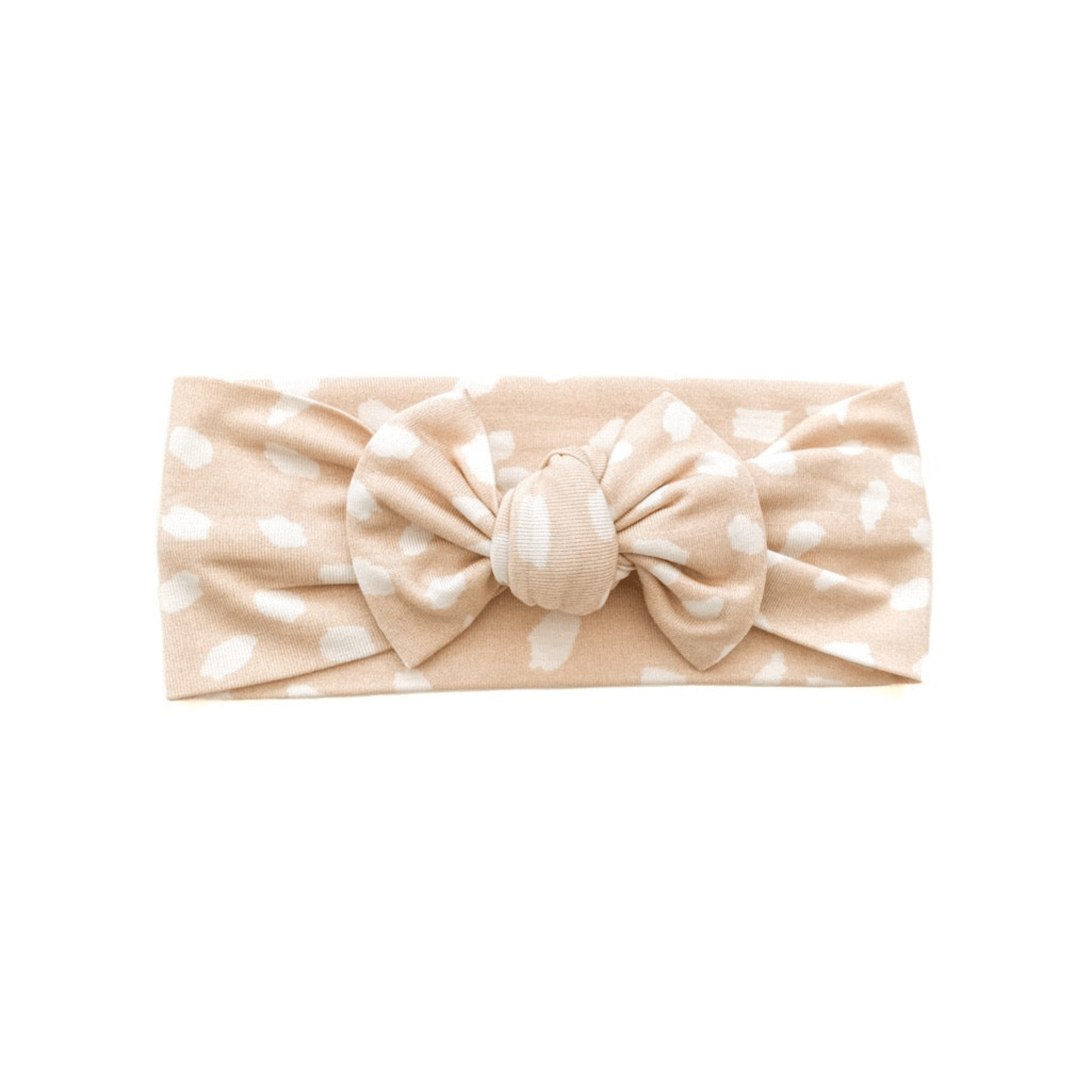 Knotted Headband - Sand Spotted