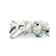 Knotted Headband - Vintage Airplane