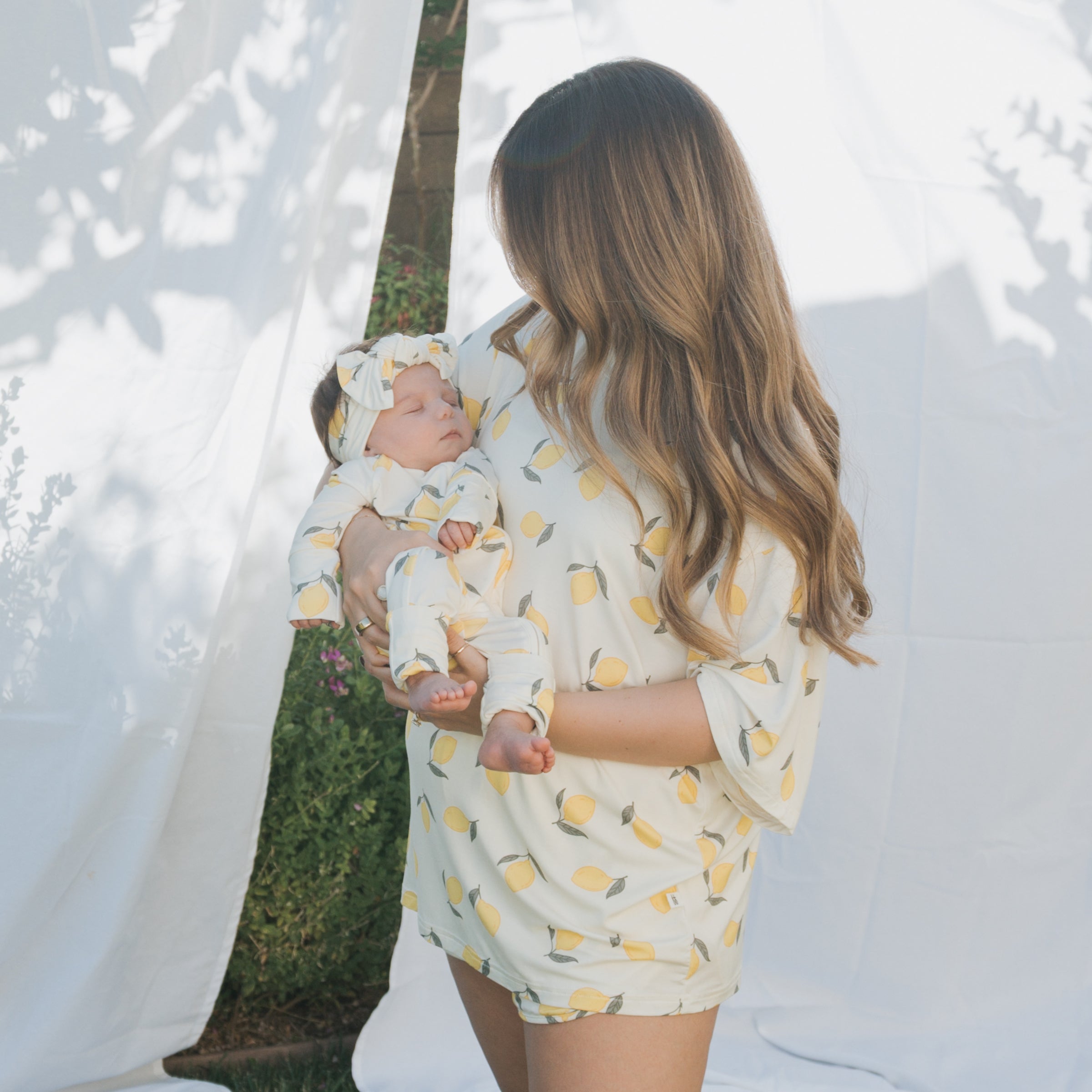 Women's Bamboo Short Set | Lemon
