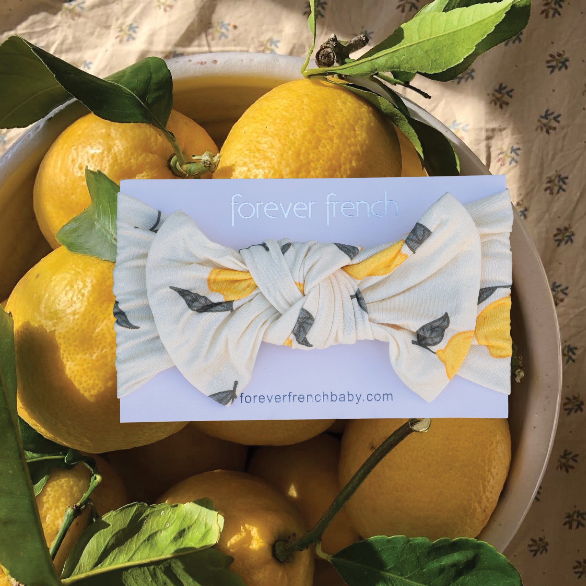 Bamboo Head Wrap | Lemon