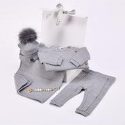 LENNY | Grey Baby Gift Set (5)