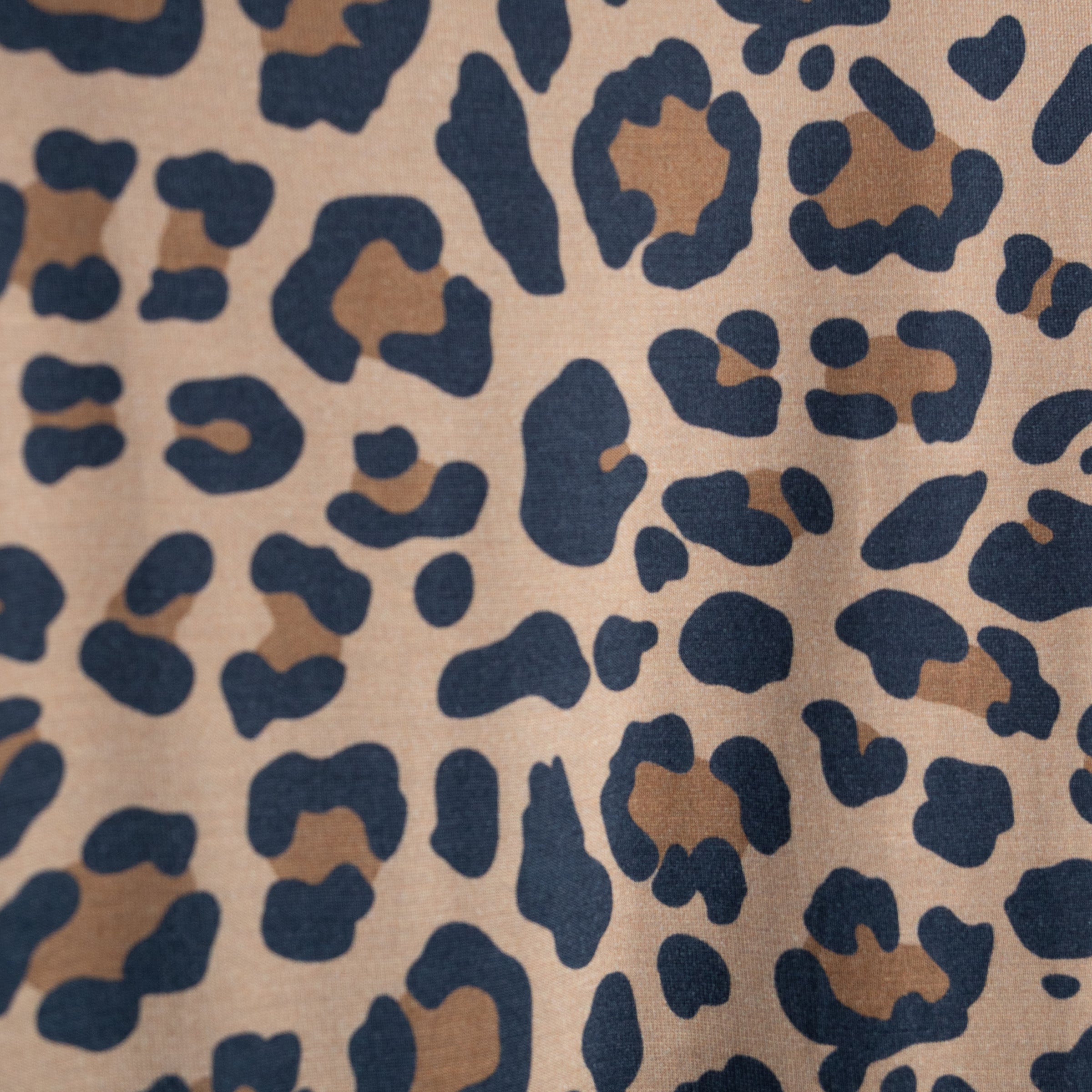 Girl's Bamboo Short Set | Leopard