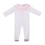 LUCY | White & Pink Gingham All-in-One
