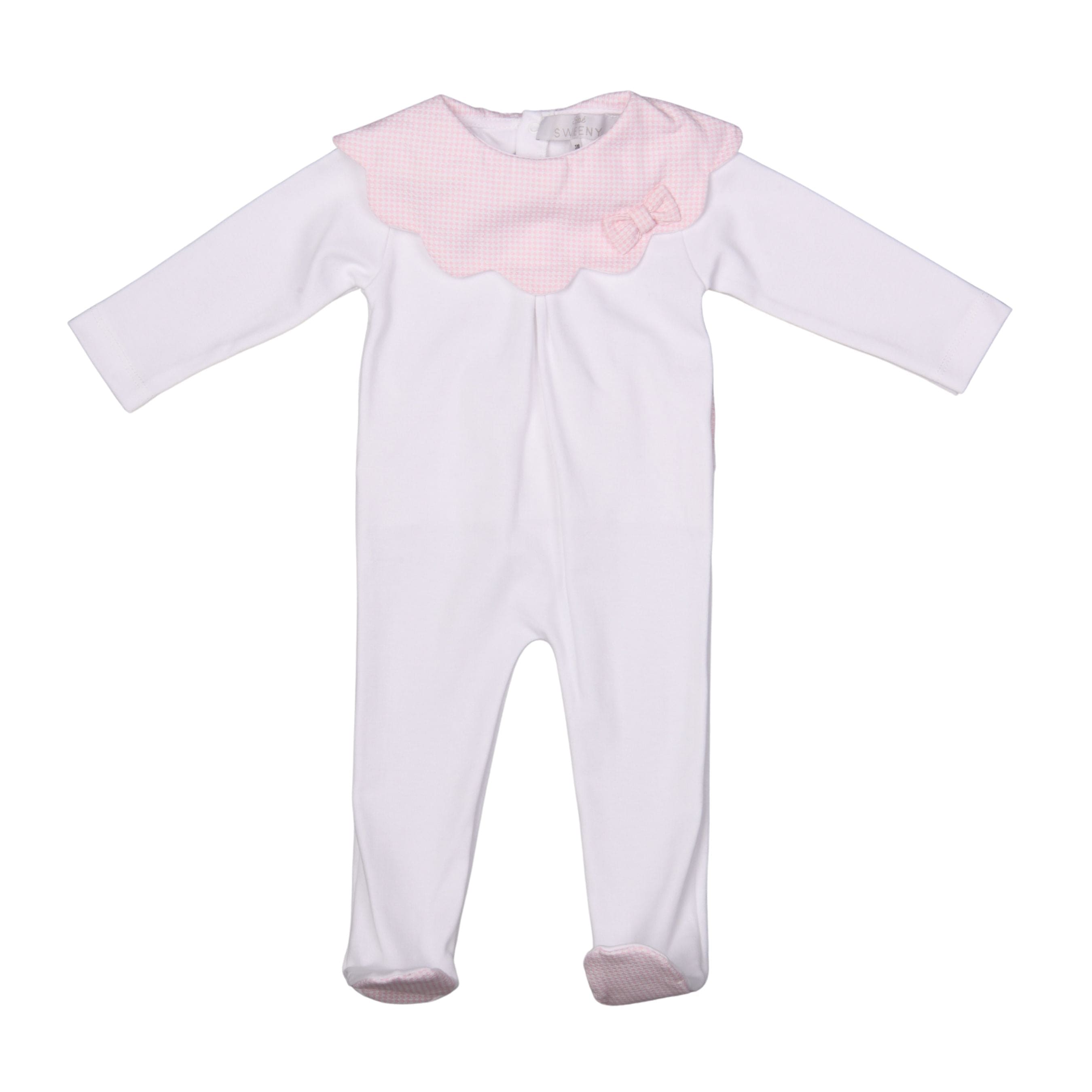 LUCY | White & Pink Gingham All-in-One