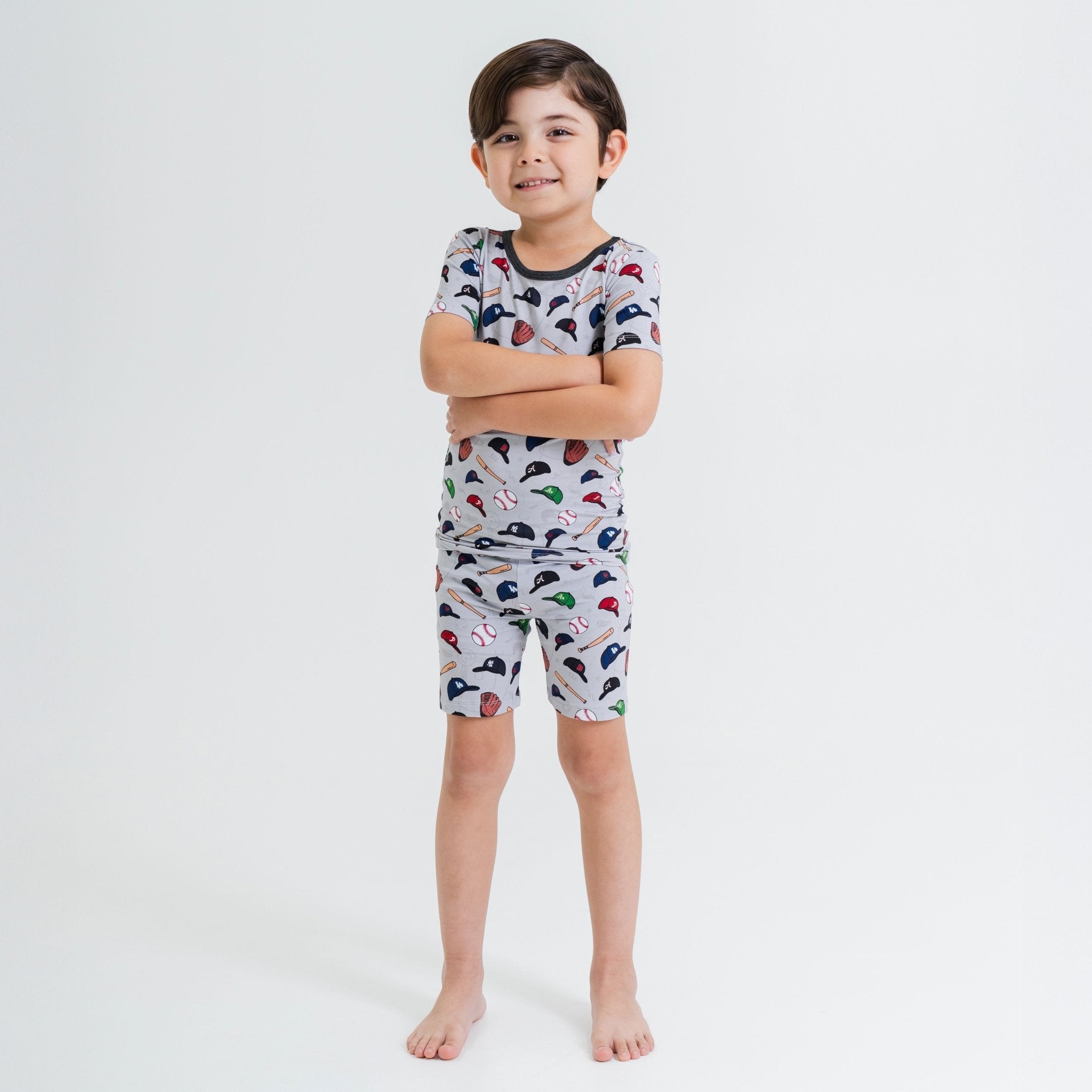 Major League Buddies Short Sleeve Pajamas