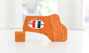 Massachusetts State Wooden Baby Rattle™