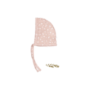 The Printed Bonnet - Mauve Petal