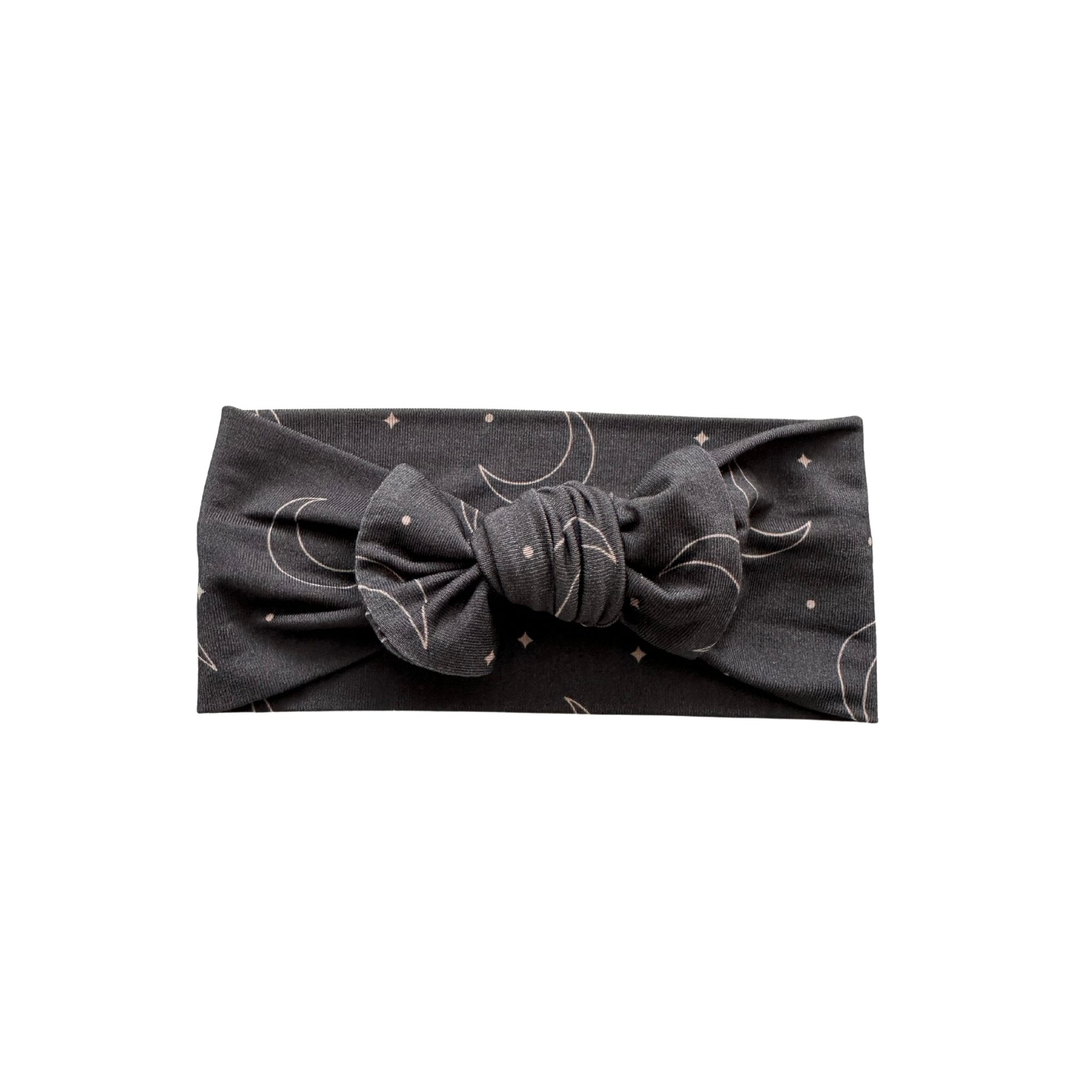 Knotted Headband - Midnight Moon