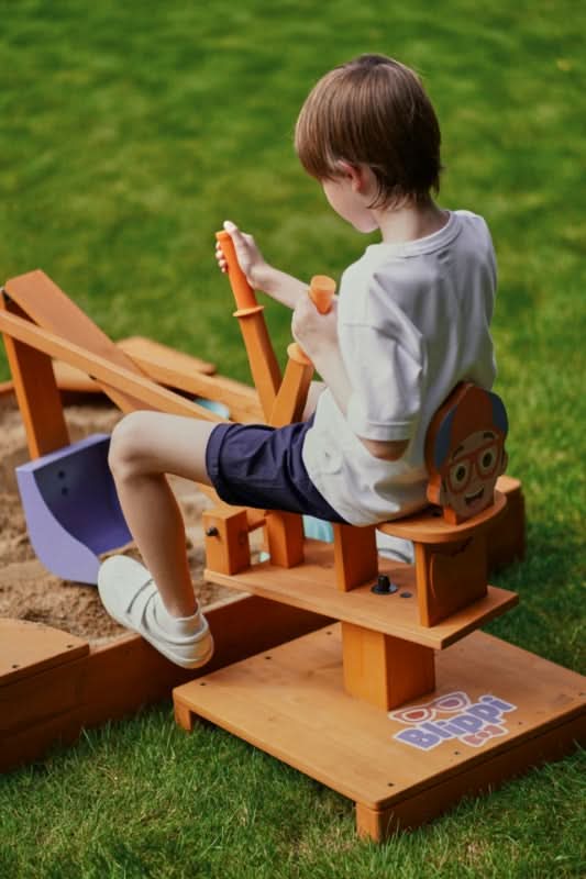Blippi Excavator Ride-On Toy – Interactive Construction Fun for Kids