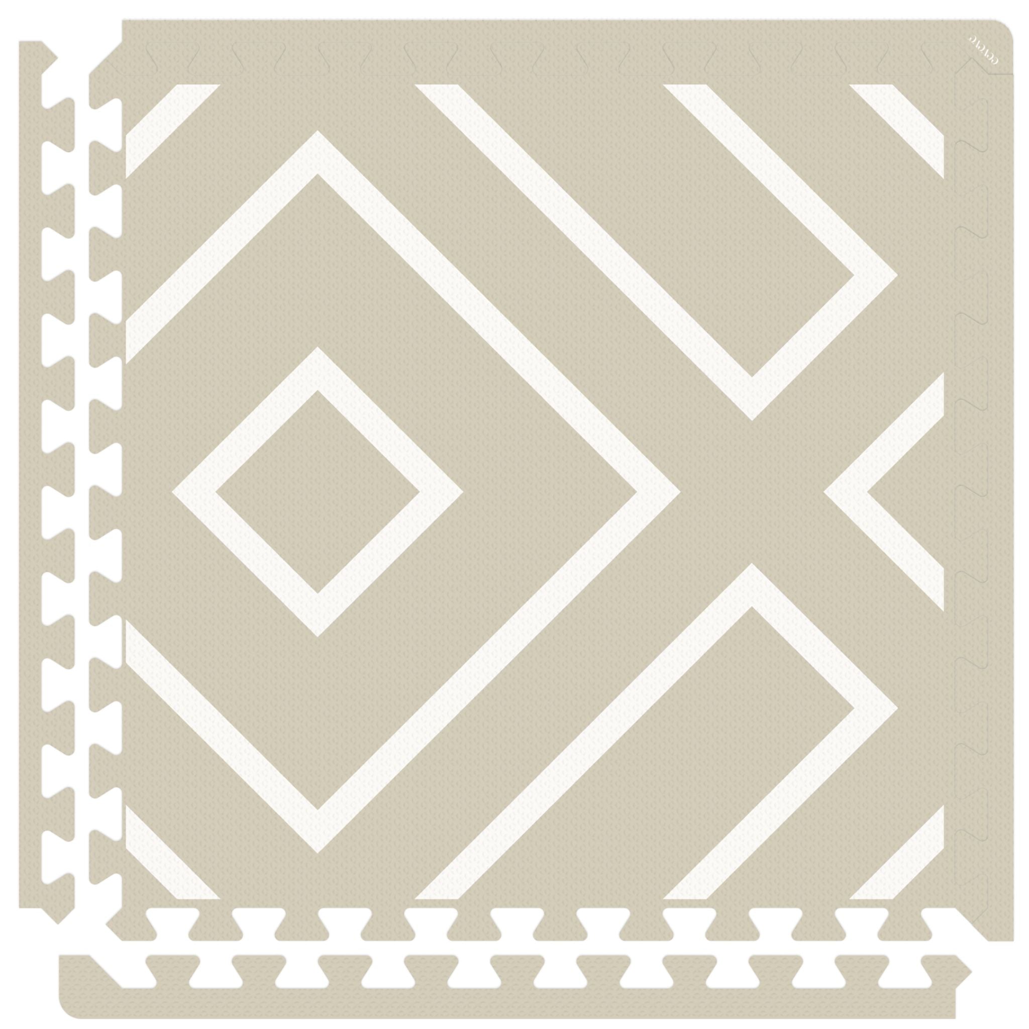 Modern Blocks - Soft Sage - Play Mat