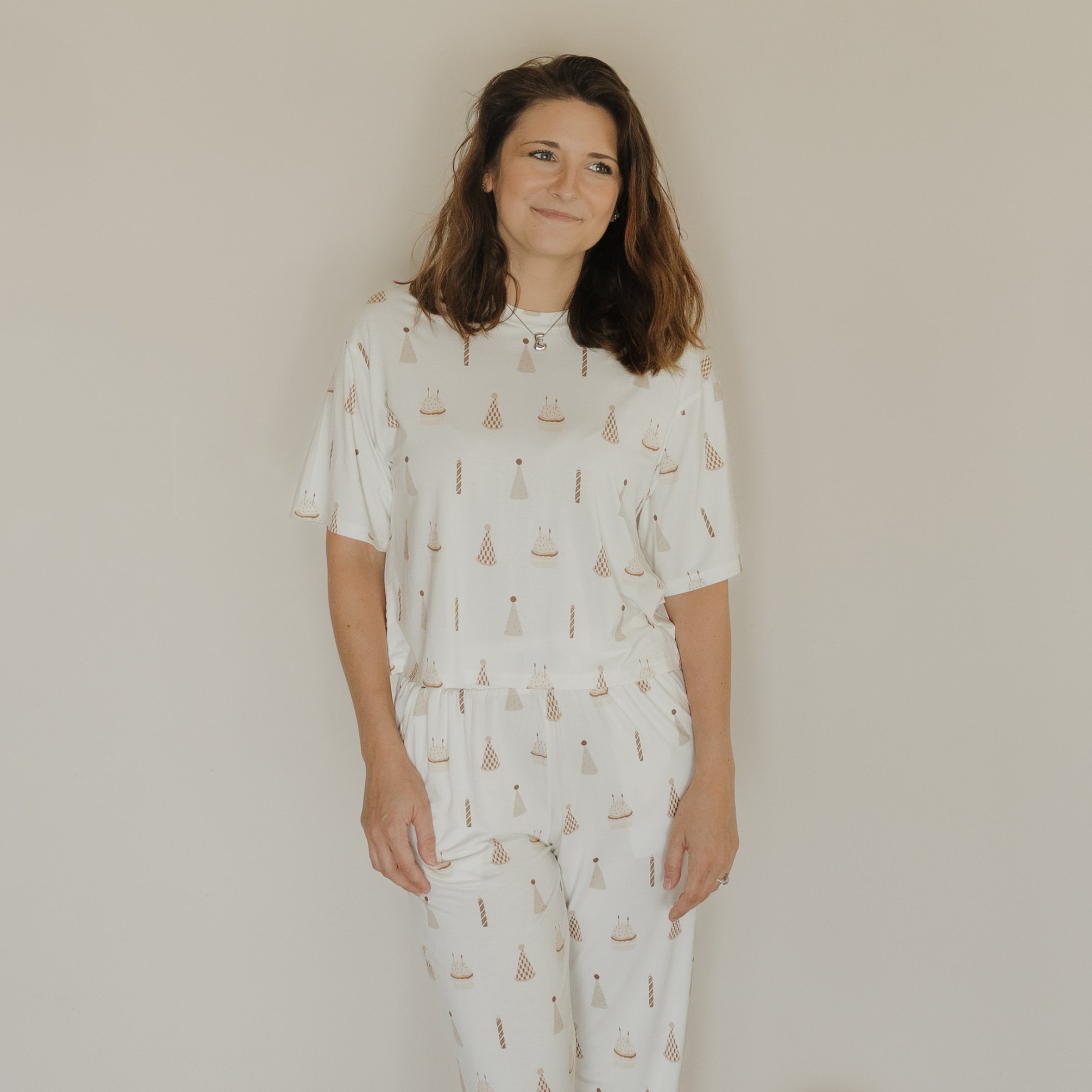 Women's Boxy Tee Lounge Set | Birthday Boy