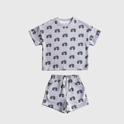 French Terry Short Set | Monster Truck