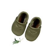 The Leather Mocc - Moss
