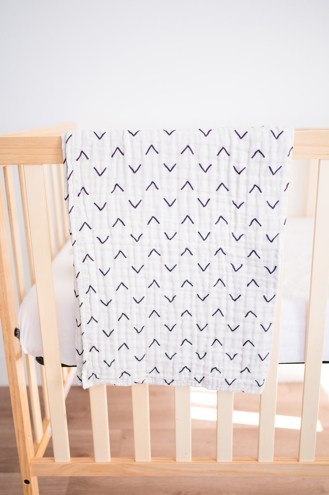 Black Arrow Organic Muslin Cotton 6-Layer Baby Blanket