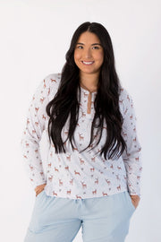Reindeer | Adult Henley
