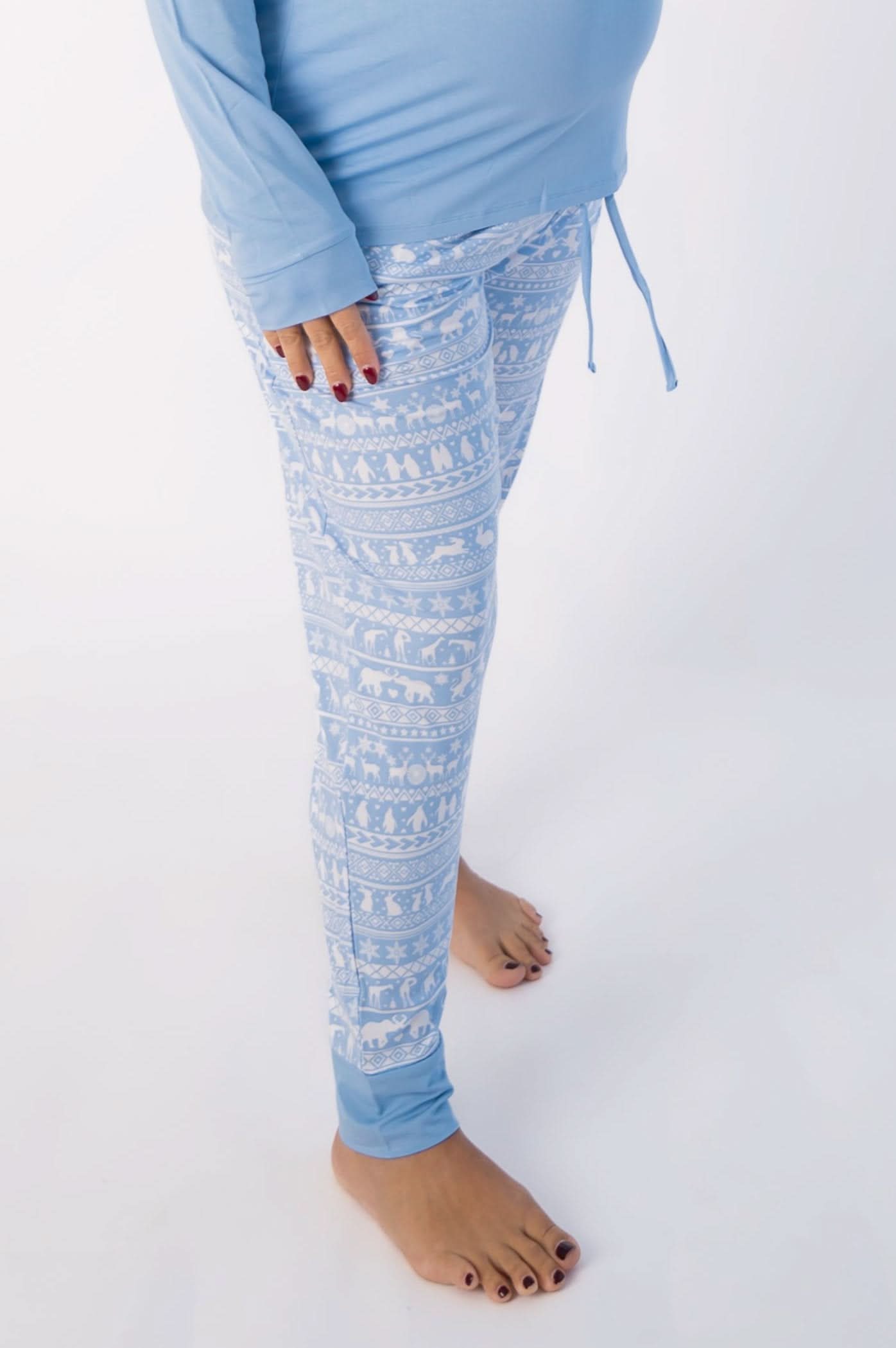 Arctic Fair Isle | Tall Adult Joggers