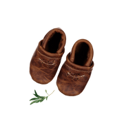 The Leather Mocc - Oak